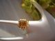 Traumhafter Art Deco Gold Ring Mit Goldtopas 14k 585 Goldring Mit Topaz Schmuck nach Epochen Bild 3