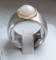 Art Deco 925er Silber / 585 Gold Ring Mit Edelstein 19,  3 Gramm Gr.  60 Schön Schmuck nach Epochen Bild 2