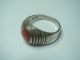 Antiker Vintage Herren Siegelring Siegel Ring Echt Silber 925 & Echten Karneol Ringe Bild 3
