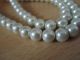 ältere Perlenkette Mit Großen Perlen - Endloskette - Schwer Und Sehr Wertig Top Schmuck nach Epochen Bild 2