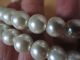 ältere Perlenkette Mit Großen Perlen - Endloskette - Schwer Und Sehr Wertig Top Schmuck nach Epochen Bild 3