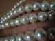 ältere Perlenkette Mit Großen Perlen - Endloskette - Schwer Und Sehr Wertig Top Schmuck nach Epochen Bild 4