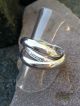 Ring Mit Vielen Zirkonia Silber 925 Tchibo Silberring Drei Ringe Zusammen Ringe Bild 2