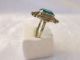 Sehr Schöner Jugendstil - Ring Mit Einem Hellblauen Spinell (aquamarin?) Um 1900 Schmuck nach Epochen Bild 2
