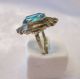 Sehr Schöner Jugendstil - Ring Mit Einem Hellblauen Spinell (aquamarin?) Um 1900 Schmuck nach Epochen Bild 4