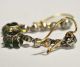 Ohrringe Hänger 1 Ct Solitär Altschliff Diamant - Smaragd Art Deco Antik Gold 585 Schmuck & Accessoires Bild 5