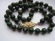 Brev Halskette Kette Grün Steine Kugel Perlen 50 Cm Ketten Bild 1
