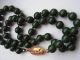 Brev Halskette Kette Grün Steine Kugel Perlen 50 Cm Ketten Bild 4