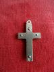 Kleines Sehr Altes Metall Kreuz Mit Korpus Anhänger Antik Selten Rar Schmuck & Accessoires Bild 1