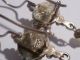 Alte Silber Ohrringe Mit Granatedelstein Und Echter Perle,  925er Silber,  1 Tag Schmuck & Accessoires Bild 2