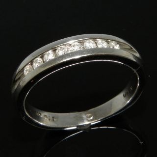 Sehr Schöner Weissgold Ring Mit 8 Brillanten 0,  25 Karat Top Wesselton - S2999 Bild