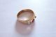 Sehr Exclusiver Prachtvoller Jugendstil Art Nouveau Ring Gold 250 Rubin Saphir Ringe Bild 1