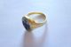 Sehr Exclusiver Prachtvoller Jugendstil Art Nouveau Ring Gold 750 Wappenring Ringe Bild 4