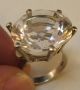 Ring Aus 830er Silber Mit Funkelndem Stein - Ringgröße 54 (17,  2 Mm) Ringe Bild 1