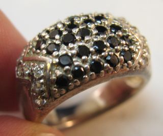 Prachtvoller Ring Aus 925er Silber Mit Funkelnden Steinen - Ringgröße 57 - 18,  1mm Bild