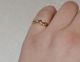 Alter Gold Ring 585er Zweistein Rubin & Diamant Gr.  54 Ringe Bild 4