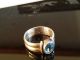 Silberring Mit Aquamarin Goldschmiedearbeit Sterling Ring Edelstein Unikat 19mm Ringe Bild 9