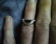 Antiker Damen/herren Silber Ring Mit Onyx 925er Gest.  (ca.  17,  4mm Ø) Ringe Bild 4
