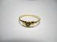 585er Damen Gold Ring - Mit Herzchen Und Diamant - - Ringe Bild 1