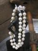 älteres Armband Damen Schmuckstück Echte Perlen Gold Weißgold 585 Zeitlos Schön Schmuck & Accessoires Bild 3