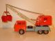 Gama Kran Lastwagen Lkw Nutzfahrzeuge Spielzeug - Original, gefertigt 1945-1970 Bild 1