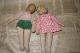 Junge Und Mädchen Puppen Mit Holz Kopf,  Wohl 50er Jahre Puppen & Zubehör Bild 3