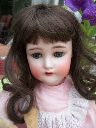 K&r Porzellankopf Puppe 65 Cm Puppenmädchen Mit Massekörper Bild