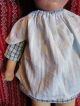 Karokleid Und Überschürze Von Meiner Kruse - Puppe Hampelchen 45 Cm Original, gefertigt vor 1970 Bild 2