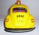 Taiyo Japan Vw Käfer Adac Auto Blech Spielzeug Ohne Fernbedienung 1960er Original, gefertigt 1945-1970 Bild 4