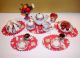 Kaffee Und Kuchen Mit Goldrand - Porzellanservice Im Puppenhaus 1:12 Nostalgieware, nach 1970 Bild 2
