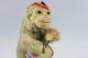 Speilzeug Antikes Blechspielzeug Affe Der Trommler Mit Stoffkörper Stofftiere & Teddybären Bild 4