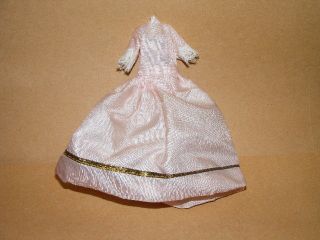 Altes Franz.  Kleid - Puppe - Modeladen - Puppenhaus - Puppenstube - Bastler Bild