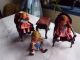 3 Alte E - S - Püppchen Je 8 Cm Mit Chippendale Möbel F.  D.  Puppenstube Puppen & Zubehör Bild 1