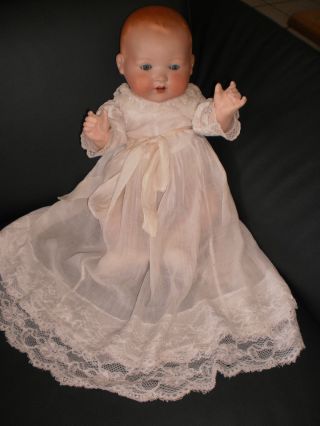 Alte Baby Bisquitporzellan Puppe Armand Marseille Bild