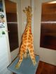 Große Antike Originale Steiff Giraffe Ca.  75 Cm Aus Sammlungsauflösung Stofftiere & Teddybären Bild 4