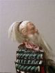 3.  Samurai Puppe F.  Hina Matsuri Fest Glasaugen Muschelkalk Japan Um 1920 Puppen & Zubehör Bild 4