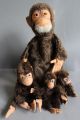 Niedliche Alte Steiff - Affenbande Stofftiere & Teddybären Bild 4