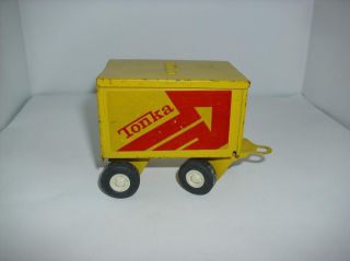 Anhänger Tonka Blech 60/70er Jahre Spielzeug Bild