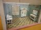 Kleine Puppenstube,  2 Zimmer,  Ca.  60er Jahre,  Teilw.  Eingerichtet,  Puppenhaus Puppenstuben & -häuser Bild 1