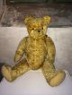 Geliebter Alter Großerteddybär 70 Cm Holzwolle Gestopft Fell Tadellos Stofftiere & Teddybären Bild 1