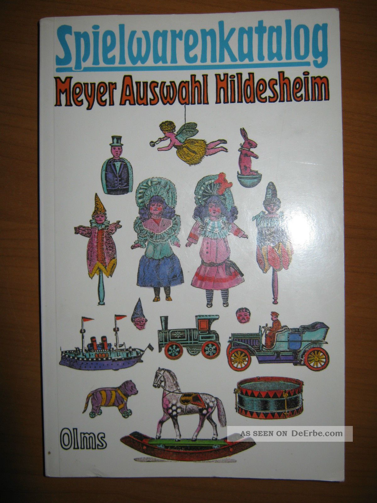 Spielwarenkatalog Meyer Auswahl Hildesheim Verlag Olms 1991 Top Übersicht Spielzeug-Literatur Bild