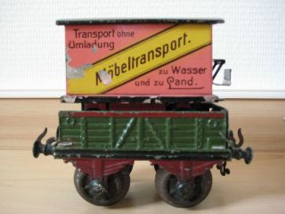 Seltener Bing Möbelwagen,  Kein Märklin,  Carette In Spur 0 Bild