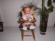 Altes Cellba Baby 22cm Mit Hochstuhl Celluloid Puppe Gut Erhalten Puppen & Zubehör Bild 2