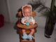 Altes Cellba Baby 22cm Mit Hochstuhl Celluloid Puppe Gut Erhalten Puppen & Zubehör Bild 4