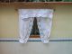 Antike Puppenküche 2 - Raum Gehäuse Glasfenster Blechbecken Messing Gardinenstange Puppenstuben & -häuser Bild 8