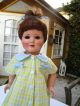 Diamant Puppe Doll Hübsches Mädchen Schelmenaugen Alt Antik 50er Mit Altem Esel Puppen & Zubehör Bild 1
