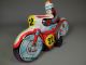 Motorrad Blechspielzeug Rennmaschine Blechmotorrad 23 Cm Juguetes Roman Spain Gefertigt nach 1970 Bild 6