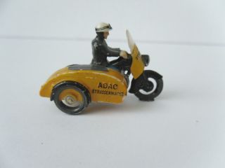 Siku Plastik Vintage - Adac Motorrad - Gespann - Nr.  V 440 - 50er / 60er Jahre Bild
