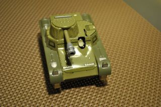 Gama Panzer Tank Uhrwerkantrieb 50er Jahre Spielzeug Bild