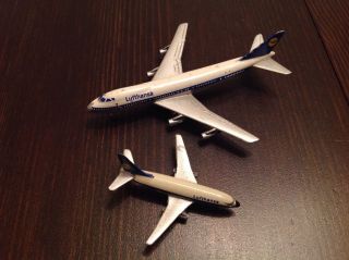 2 Schuco Flugzeuge Originale 784/1 Und 784/4 Bild